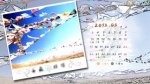 2013年3月月曆桌布 